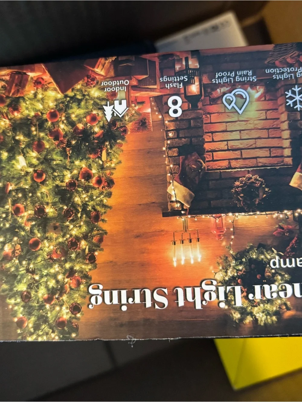 Holiday LED String Lights for Christmas Tree - Warm White